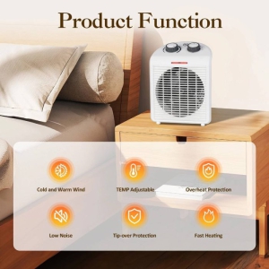 بخاری برقی(هیتر برقی) پوتاپ PoToPمدل FH-18 فن دار دو منظوره