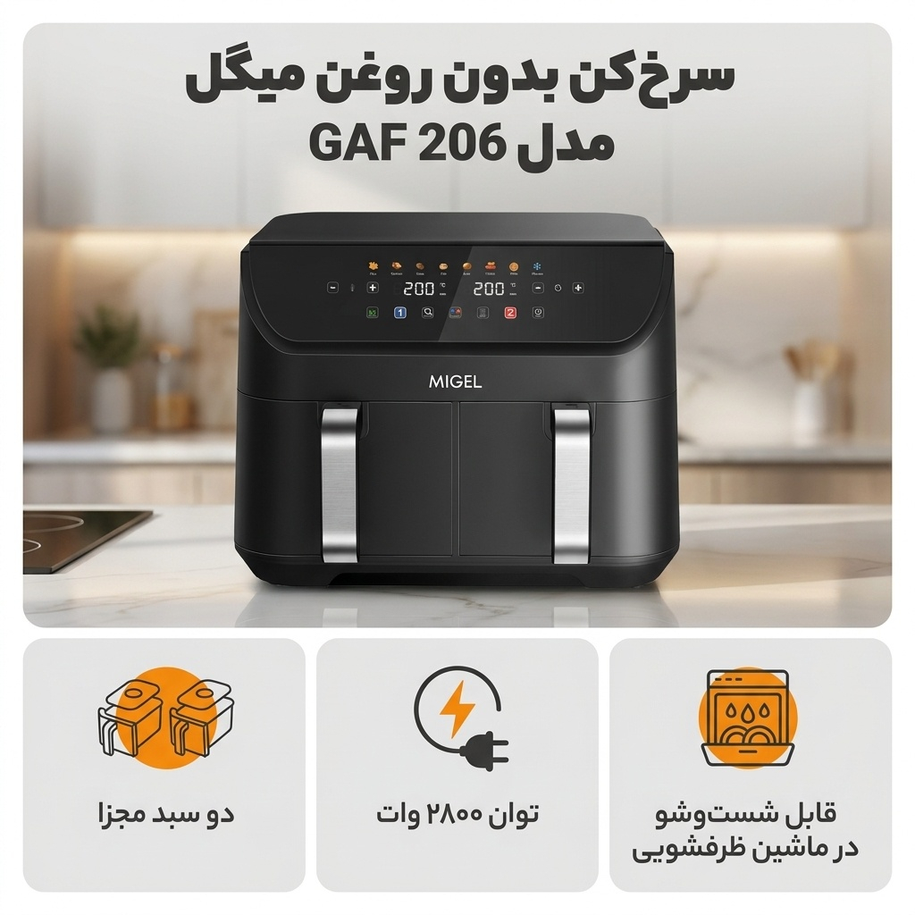 سرخکن میگل مدل GAF 206 - تصویر 4